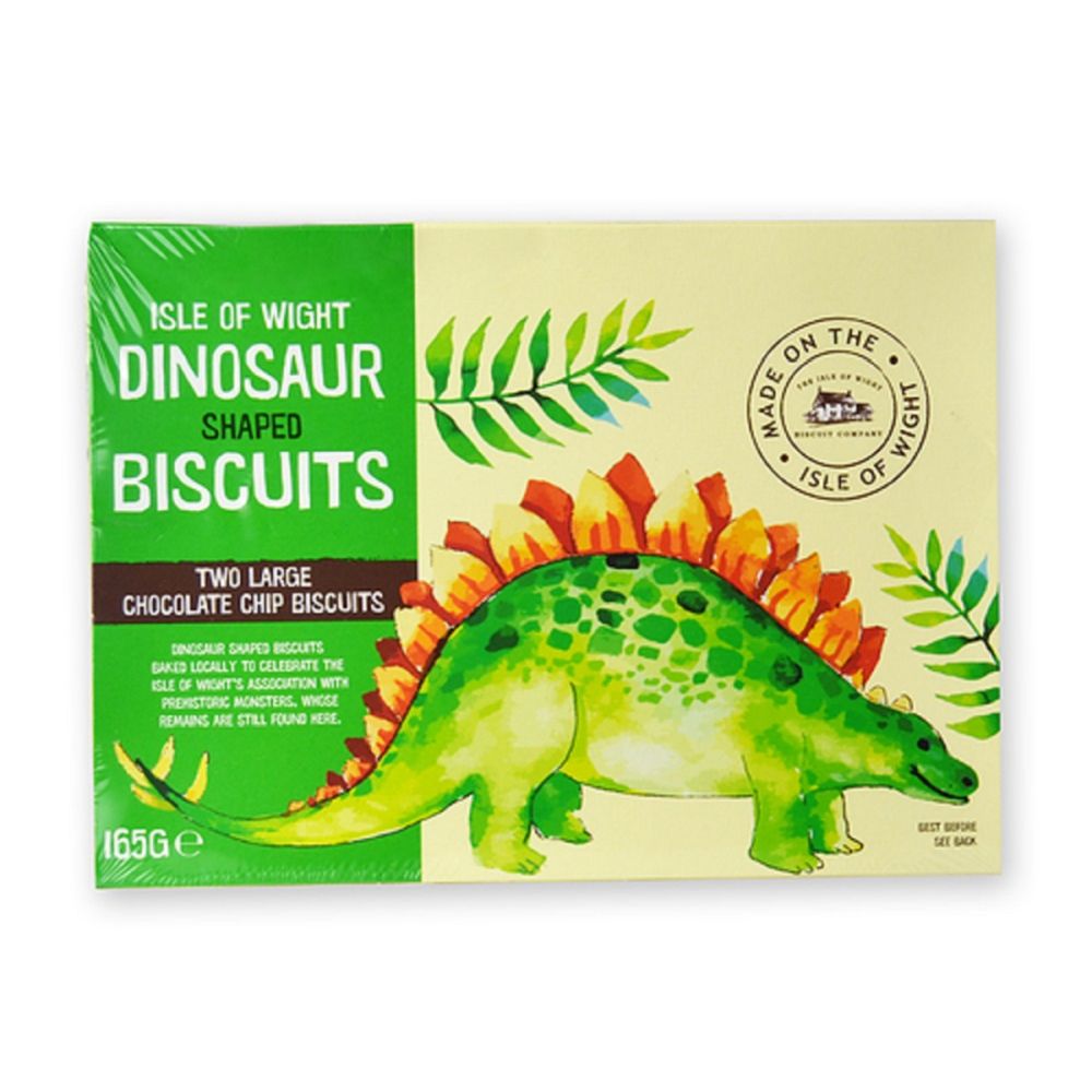 ISLE OF WIGHT DINOSAUR SHAPED BISCUITS